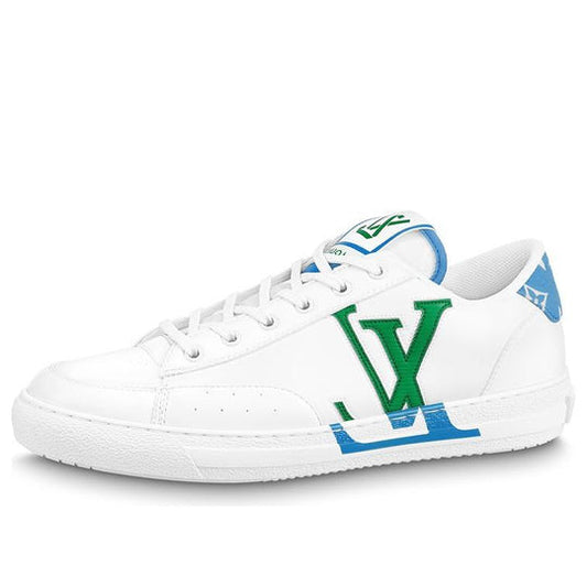 LOUIS VUITTON Charlie Sneakers 'White Blue Green' 1AA4BR