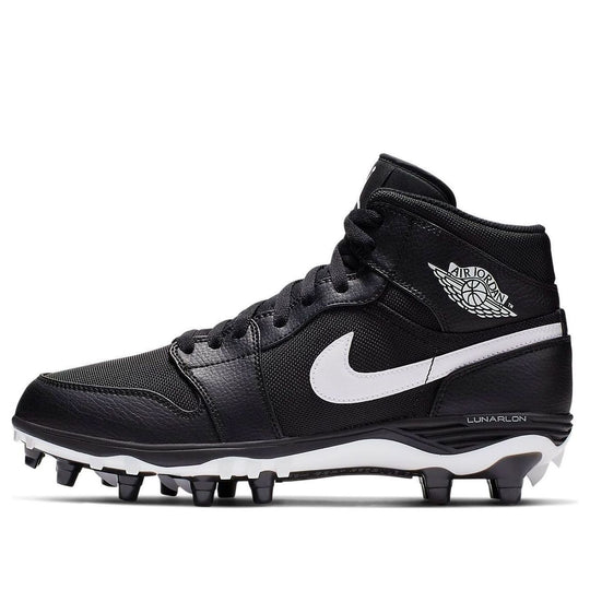Air Jordan 1 Mid TD Cleat 'Black' AR5604-001