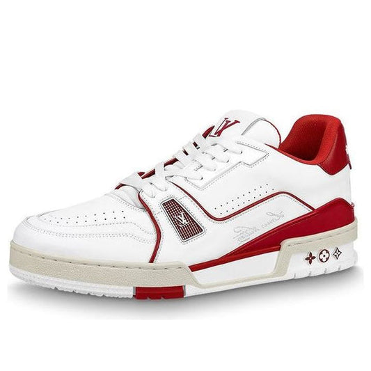 LOUIS VUITTON Trainers 'White Red' 1A8ZPR