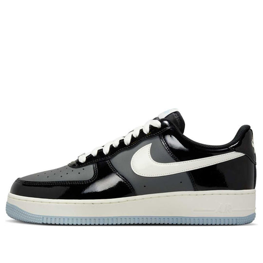 Nike Air Force 1 Low 'Black Iron Grey Patent' IB7676-001