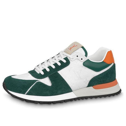LOUIS VUITTON Run Away Sneakers 'White Green Orange' 1ABMEN