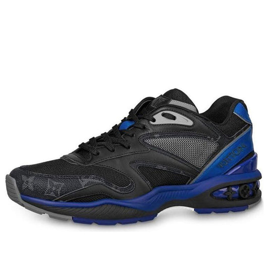 LOUIS VUITTON Trail Sneakers 'Black Blue' 1A7QVF