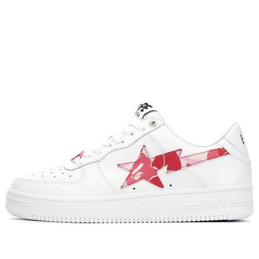 (WMNS) A BATHING APE Bape Sta Abc Camo 'White Pink' 1I70-291-004-PINK