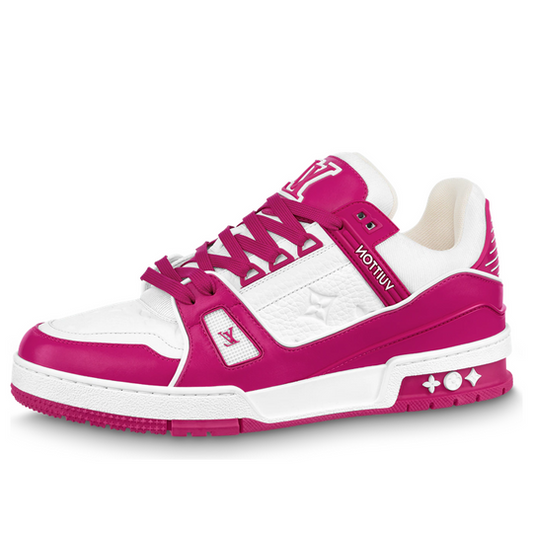 LOUIS VUITTON LV Trainers 'White Hot Pink' 1ABOEY