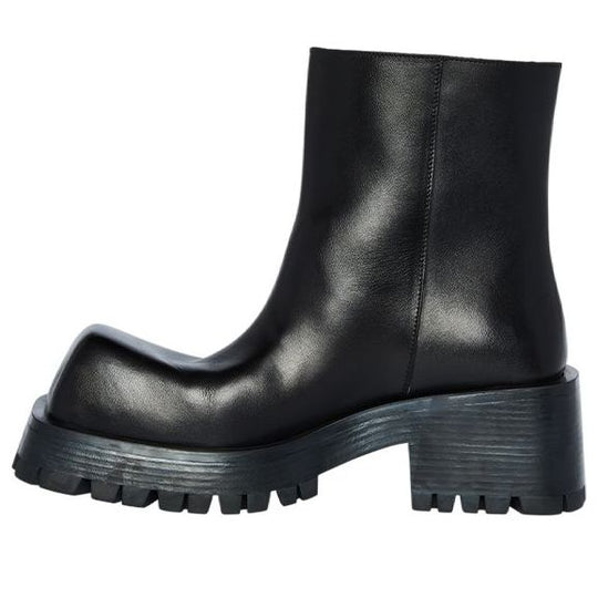 (WMNS) Balenciaga Trooper Boots 'Black' 678816WB9201000