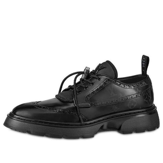 LOUIS VUITTON Lv Bold Derby Shoes 'Black' 1A9ILR
