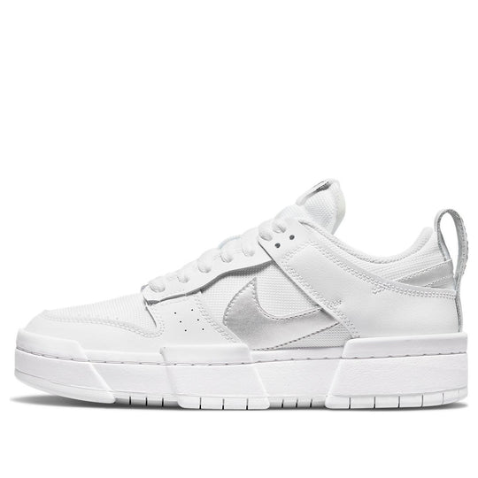 (WMNS) Nike Dunk Low Disrupt 'White Metallic Silver' DJ6226-100