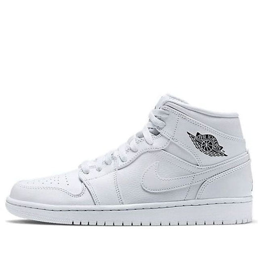 Air Jordan 1 Mid 'White Cool Grey' 554724-102