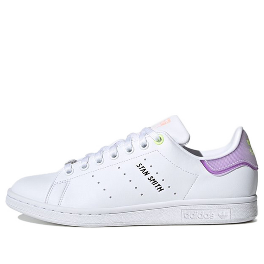(WMNS) adidas Stan Smith 'White Purple Lime' FZ3653