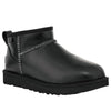 UGG(WMNS)  Classic Ultra Mini LTHR Regen Snow Boots 'Black'