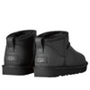 UGG(WMNS)  Classic Ultra Mini LTHR-Snow Boots 'Black'